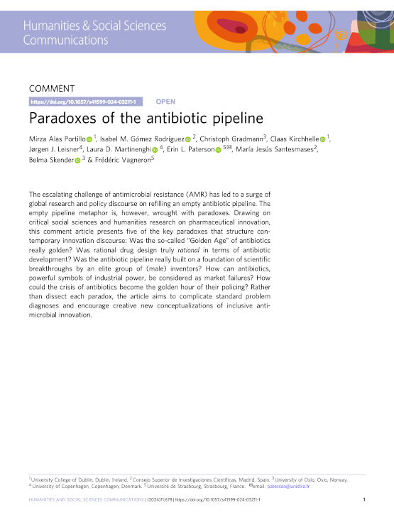Paradoxes of the Antibiotic Pipeline